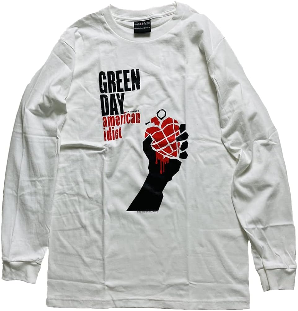 ヴィンテージ　90s Green day 　Tシャツ　カットソー　ロンT ヴィンテージ90s Green day TシャツカットソーロンT